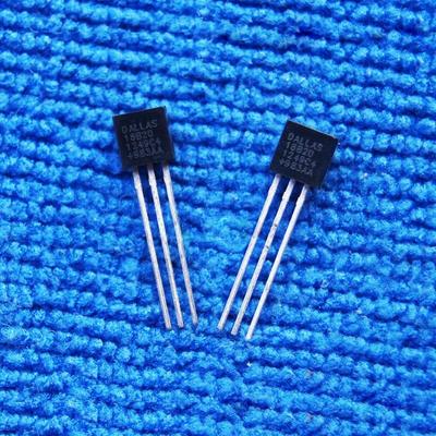10PCS DS18B20 DS1820 18B20 Digital Thermometer Dallas TO-92 Temperature Sensor