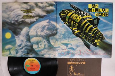 LP Record IAN GILLAN BAND  Clear Air Turbulence ILS80825 ISLAND 1977 Japan Rock Used