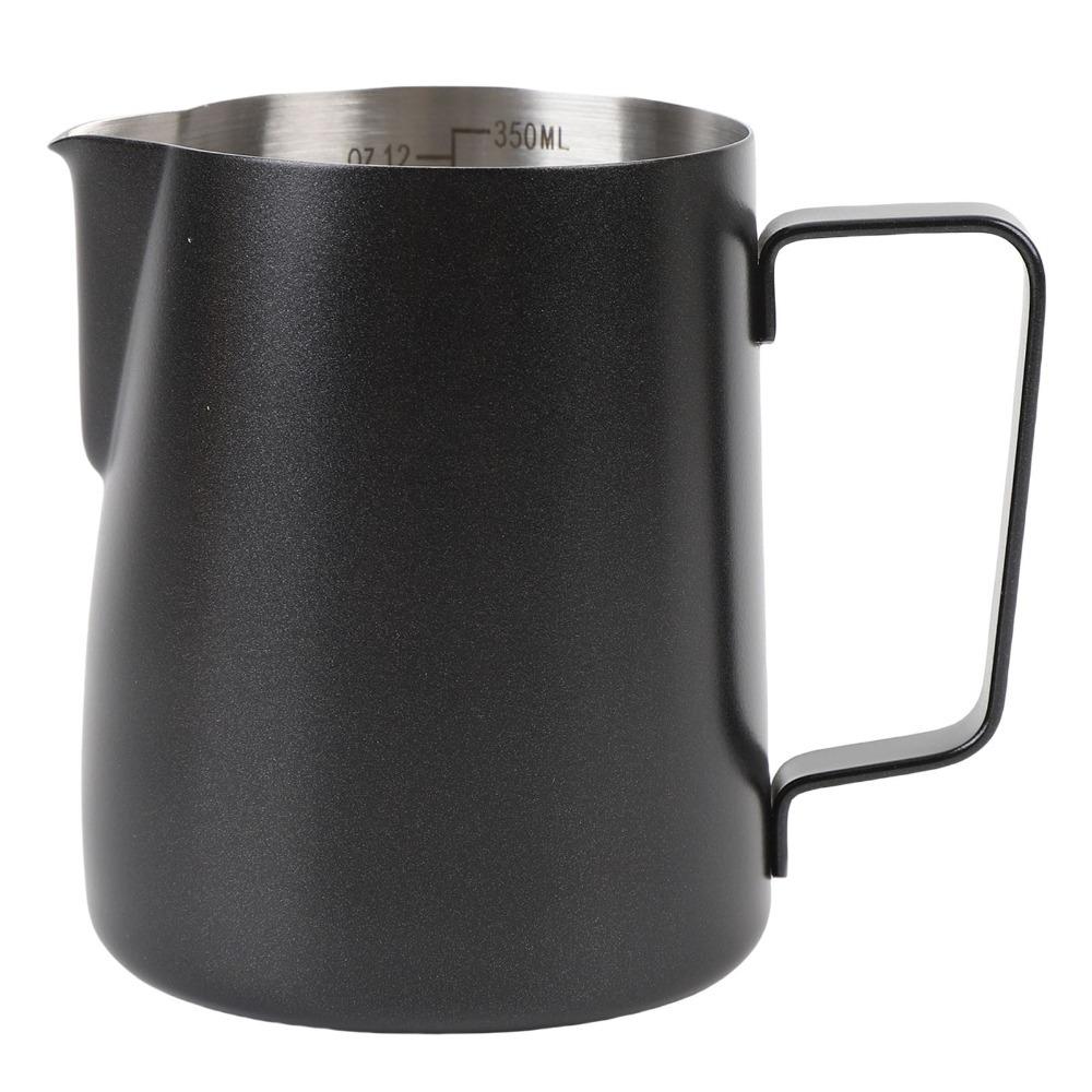 304 Stainless Steel Milk Frothing Pitcher With Scale Latte Art Frothing Cup  Coffee Preparation