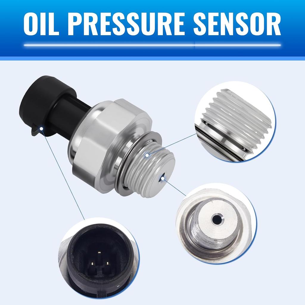 12677836 Oil Pressure Sensor Filter D1846A, Switch/Sending Unit for 2003-2008 Chevy Silverado 1500 2500 3500 Tahoe Suburban Avalanche Trailblazer