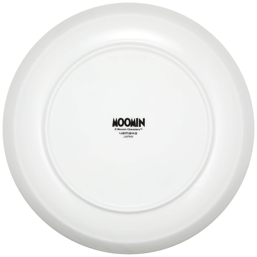 Yamaka Shoten MOOMIN Cake Plate Set Microwave and Dishwasher Safe Moomin Goods Nordic Style Day Gift Tableware Gift Wedding Gift Made in Japan "Bob