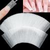 Fiberglass Non-woven Silks 10/20/50Pcs Nail Extension Silk Form Wrap Manicure Building UV Gel French Acrylic Tips Nails Art Tool