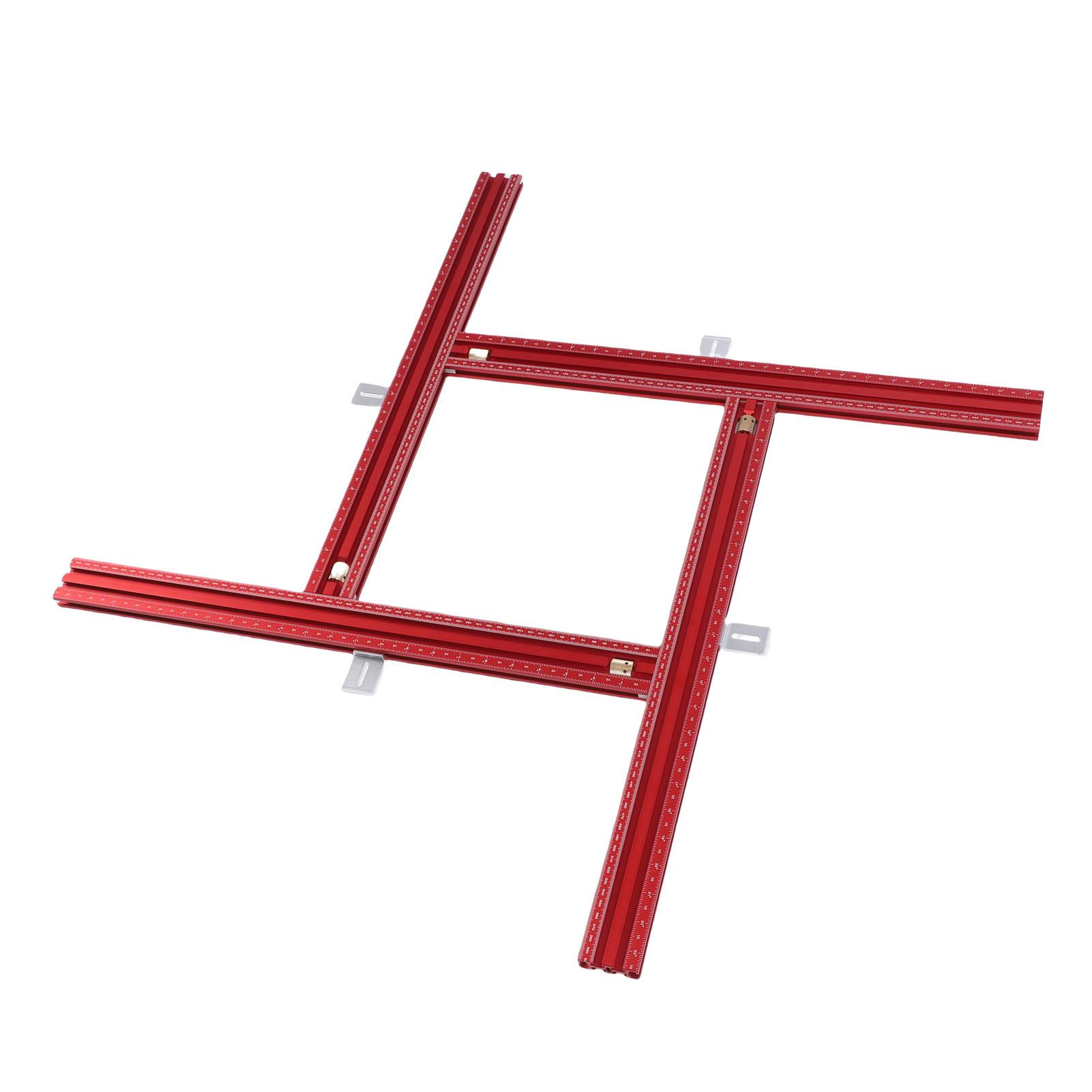 

Parallel Guide Rail System Adjustable Aluminum Alloy Saw Track Set Guide Rail Bracket Auxiliary Tools for Woodworking