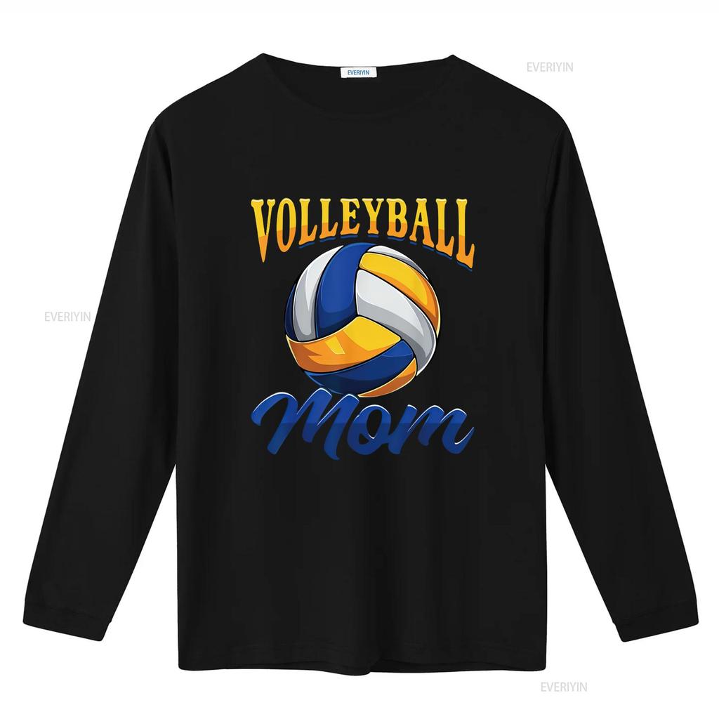 Volleyball Mom T Shirt vintage Washed Stylish homme Comfortable Unisex Soft Breathable Top For Everyday Wear streetwear