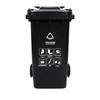 Sheng Kaixuan 100L Outdoor Waste Bin with Lid