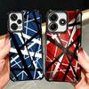 Eddie Van Halen Graphic Guitar Plating Phone Case For Xiaomi Redmi Note 14 15 Pro Plus 13 12 11 11S 11T 10 9S 9 5G Anti-Fall Air