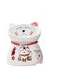 Anti-Spill Ceramic Cat Bowl with Neck Protector, High Foot Design, Anti-Slip, Prevents Black Chin Stains