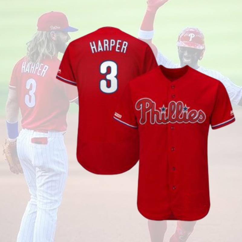 Philadelphia Phillies Embroidered Baseball Uniform For Wholesale Imported Bamboo Fiber Fabric Available In Multiple Colors And Sizes