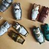 Mofusand Egyptský Faraon Mumie Kočka Oblečovací Panenka Anime Akční Figurka - Modelová Hračka s Halloweenskou Tematikou pro Sběratele