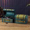 Antique Finish Jewelry Keepsakes Box Wooden Organizers Case Home Decoration Box  Photo Storage