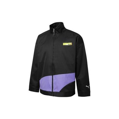 Roaringwild X Oversized Logo Sports Woven Jacket Men Jackets Black 532591-01