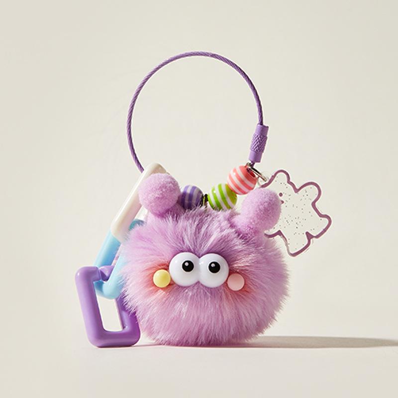 Charming Ladybug Blush Plush Keychain and Ornament