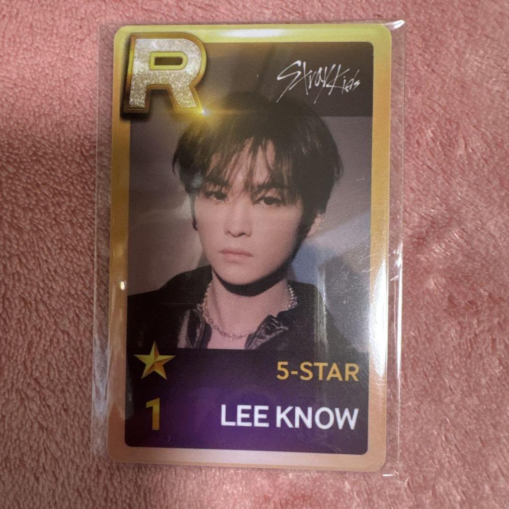 [USED] StrayKids 5star SSJYP Mission Authentication Trading Card Reno