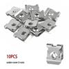50 Pcs Engine Splash Shield Screws Bolts U-nuts Kit For Ford C-Max Focus Mondeo