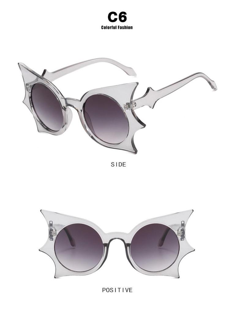 Kedun Bat Hip Hop Butterfly Sunglasses: 2023 Trendy Shades for Dancing & Internet Celebrities