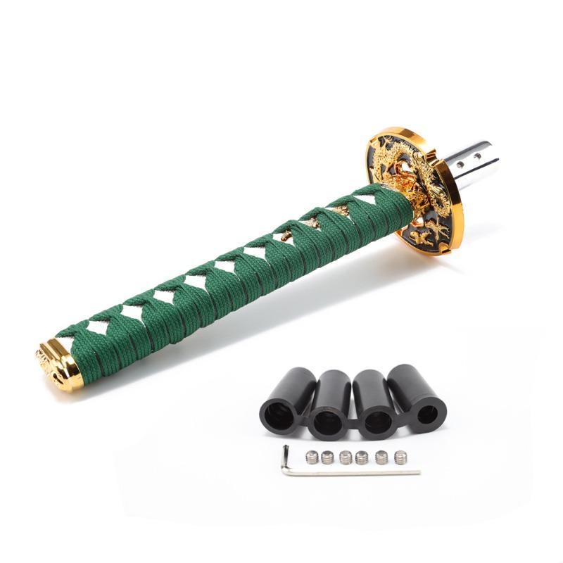 Universeller Auto-Schaltknauf aus Aluminiumlegierung - Katana-Schalthebelknauf JDM Racing Style Schalthebel für Schaltgetriebe