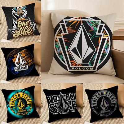 Extremsportarten Stein Volcom-V Kissenbezug Seidig elegant Komfort Sofa Bett Unsichtbarer Reißverschluss Strandkissenbezug
