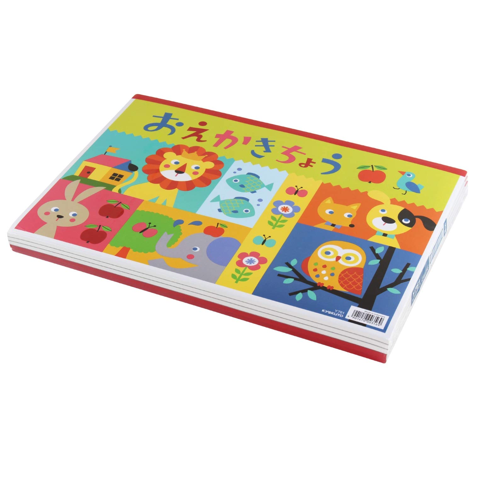 

Книжка для малювання Kyokutou B4 з розмальовкою Y761 5 книг