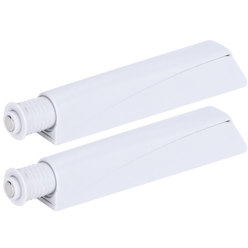 2 Set Push Latches Door Damper Buffer Push Open Latches for Cabinet Drawer Wardrobe