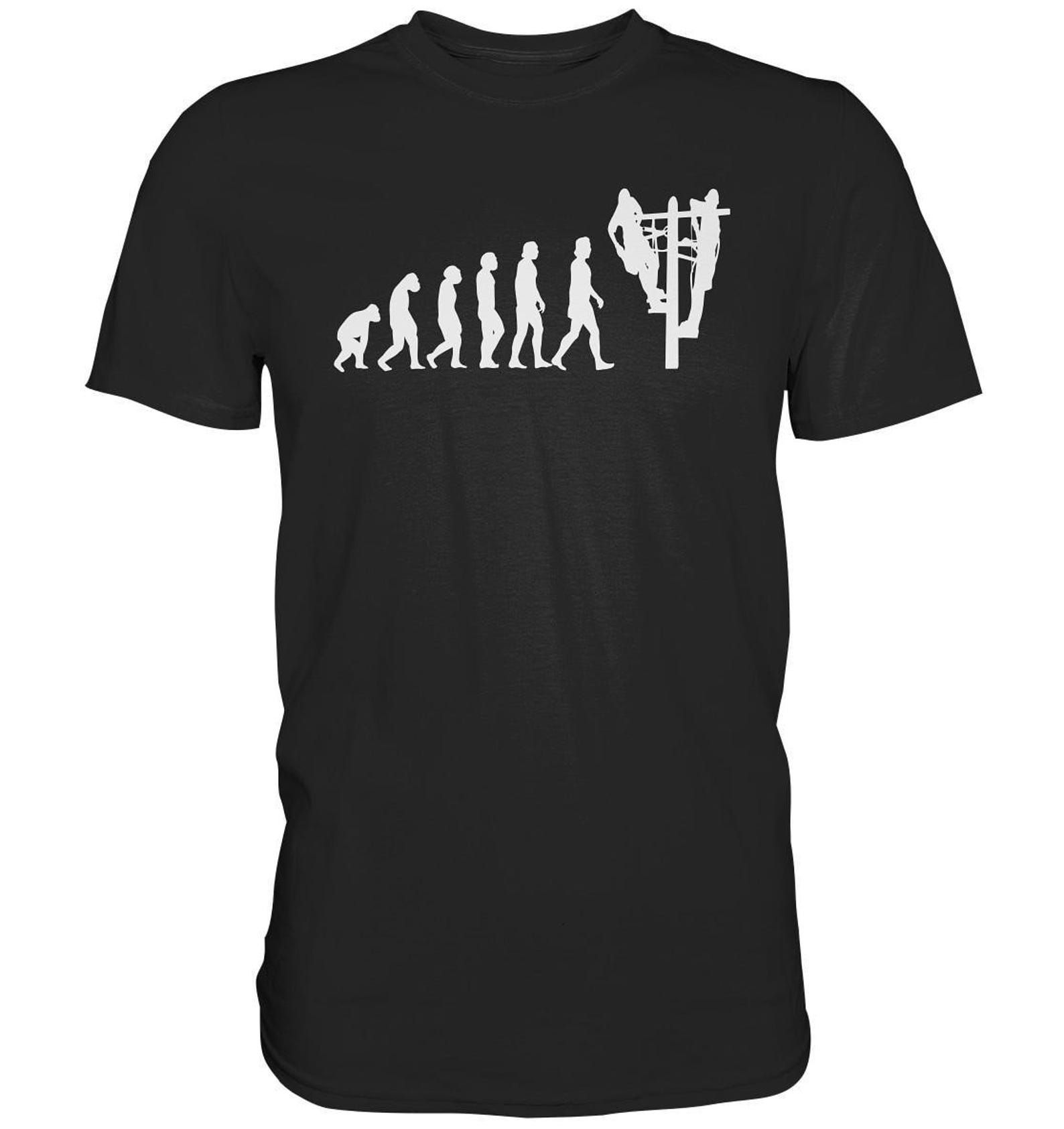 Electronics Engineer Evolution Electrician Shirt Electrical Engineering - Premium T-Shirt 3XL