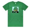 Posh Pepe The Frog Meme T-shirt Top Funny Leo Gift Unisex Crypto Geek Green