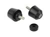 POSH FAITH Motorcycle Handlebar Ends Solid Bar Ends for Yamaha Genuine M6 Handlebars Diameter and other models Black Part - (Outer 29mm) - YZF-R25 - -