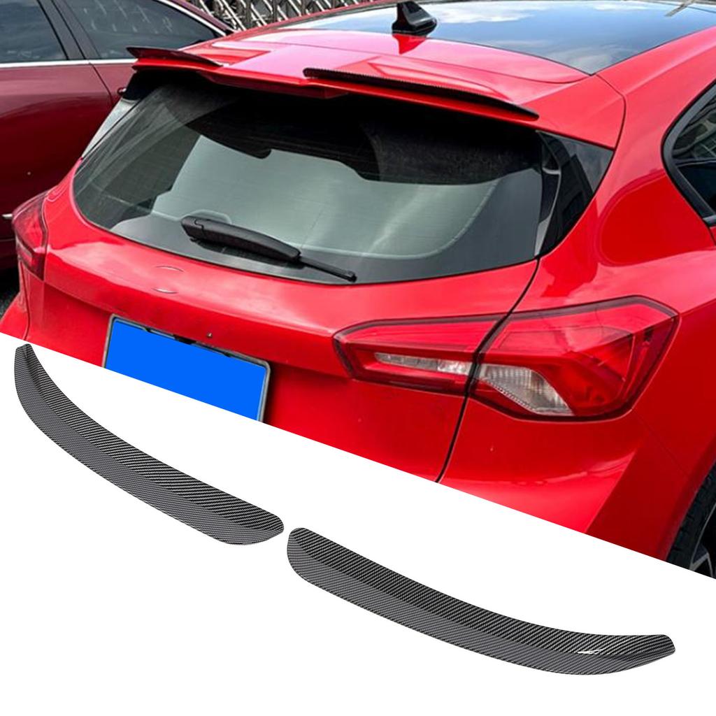 Rear Spoiler for Maxton Roof Wing Cover Replacement for MK4 ST‑Line Hatchback 2018 to 2024