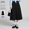 Women's Professional Black Blazer & A-Line Skirt Separates