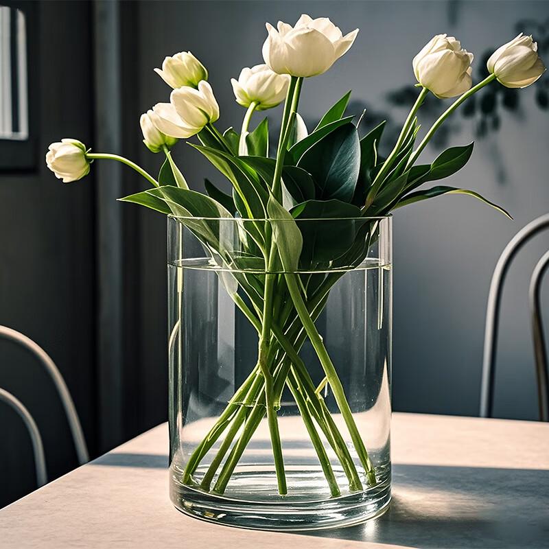 Transparent Acrylic Anti-fall Flower Vase