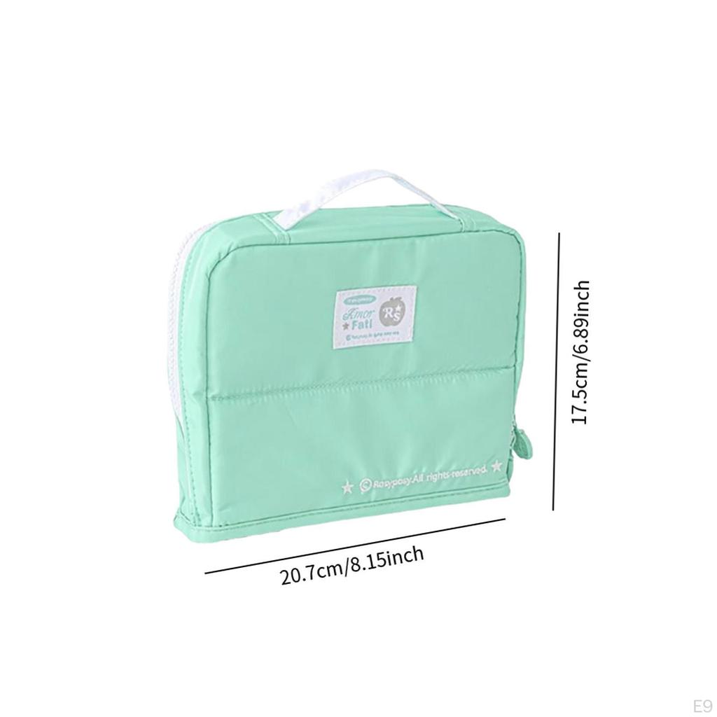 Pencil Case Large Capacity Funny Creative Zipper Closure Portable Pen Bag Pouch for Office