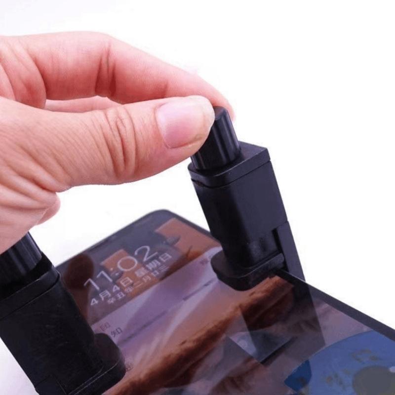 Ergonomic Mobile Device Repair Clamp Fixture With Nonslip Rubber Pad Suitable For Screen Replacement And Frame Leveling