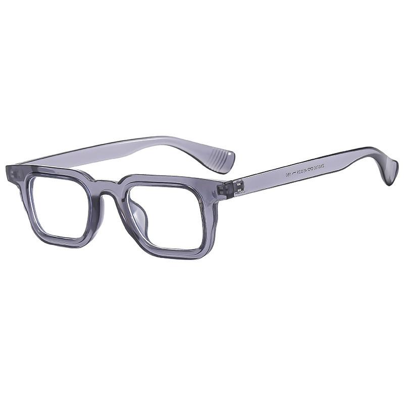 Geometric Square Sunglasses Uv400 Protective Mens Fashion Eyewear For Party And Stage
