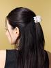 Rosemont Mini Hair Claw Clip Marble White Ra25B41R