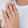 Rainbow Moonstone Statement Ring, 925 Sterling Silver, Minimalist Handmade Pear Shape Gemstone Ring