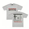 2026 Film Backrooms - T-shirt Graphique Cap'n Clark Coton Respirant Hommes Femmes T-shirt Y2k Confortable Décontracté Streetwear Top