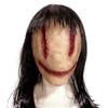 Halloween straszny uśmiech maska zabawki azja pół twarzy przebranie na karnawał maska zabawki