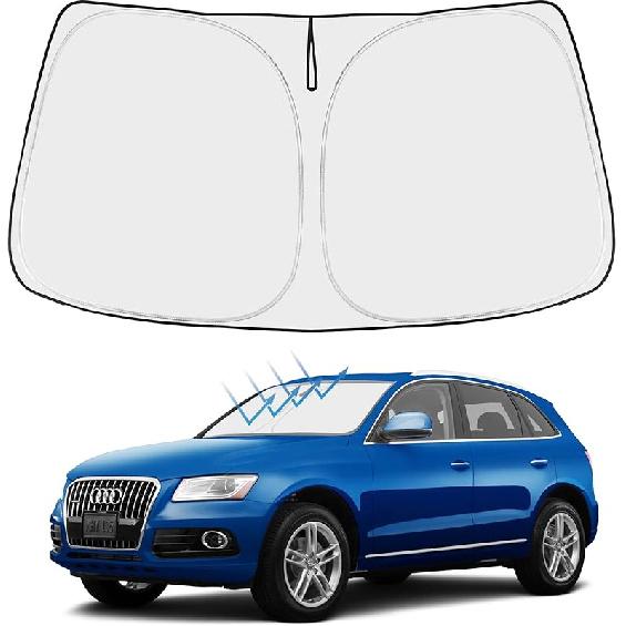 Proadsy 2025 Upgrade Front Windshield Sun Shade Foldable RAV4 Sunshade Protector Fit -2025 RAV-4 SUV Crossover, TRD Off-Road, LE XLE Premium Limited