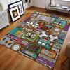 Player Film Recorder Printing Carpet for Bedroom Living Room Bedside Sofa Floor Mat Modern Home Decor Area Rug Machine Wash