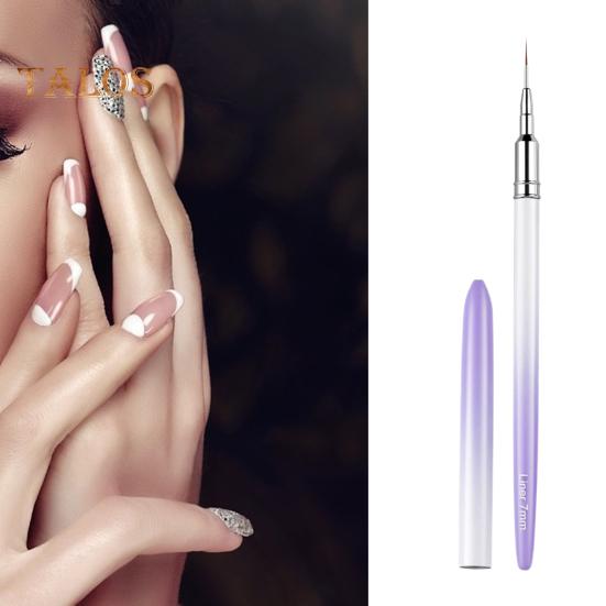 Nail Art Pen Pictură cu peri flexibili de lungă durată Frumos Nail Art Liner Brush Pen Instrument de frumusețe