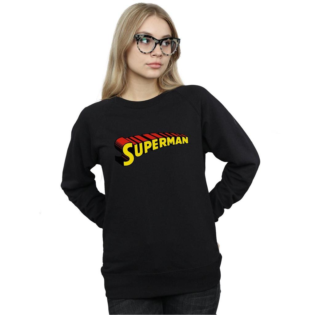 DC Comics Womens/Ladies Superman Telescopic Loco Sweatshirt