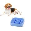 Slow Feeding Pet Bowl Anti-Choking Design Spill-proof Deep Pet Food Dish Square Pet Slow Down Eating Bowl