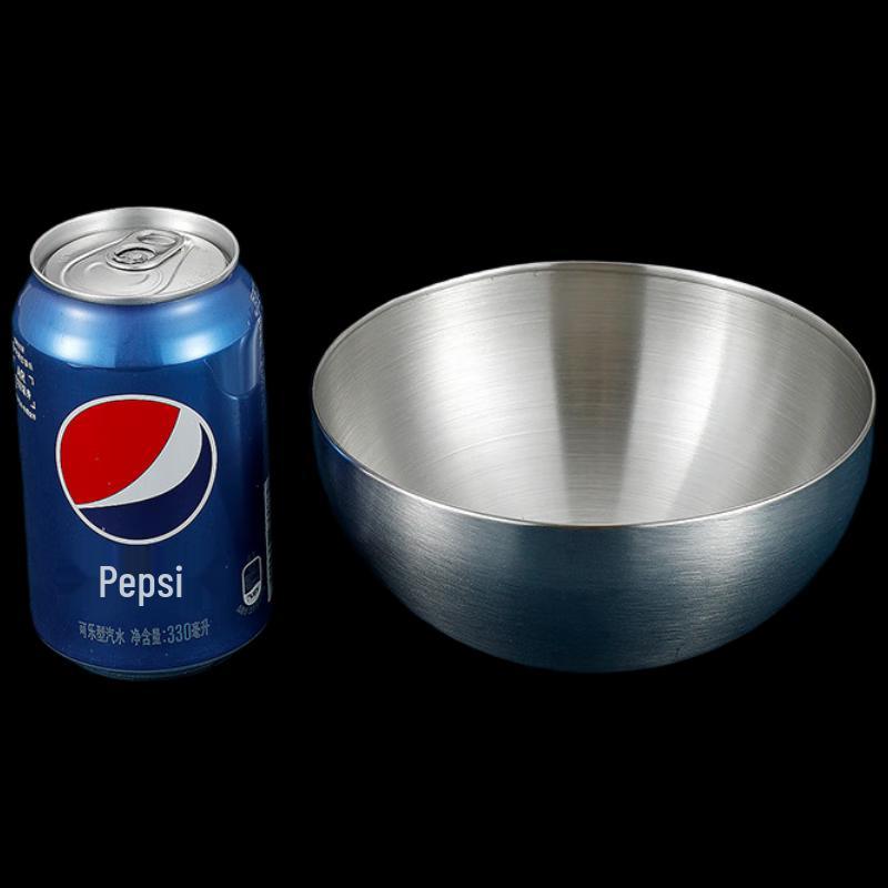 Linpan Stainless Steel Korean Style Salad Bowl Set