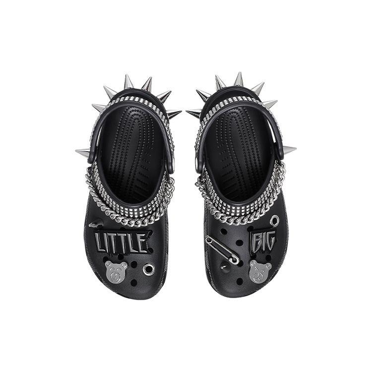 Crocs LittleBig X  Kolaborace Classic Clog Klasické Dřeváky Pánská Obuv Černá 207449-001