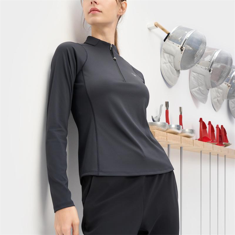 New FILA Fitness T Shirts Women's Pitch Black A11W431207FBK