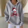 Women's Fashion Casual Christmas Angel Print Pullover Long-Sleeve Sweatshirt