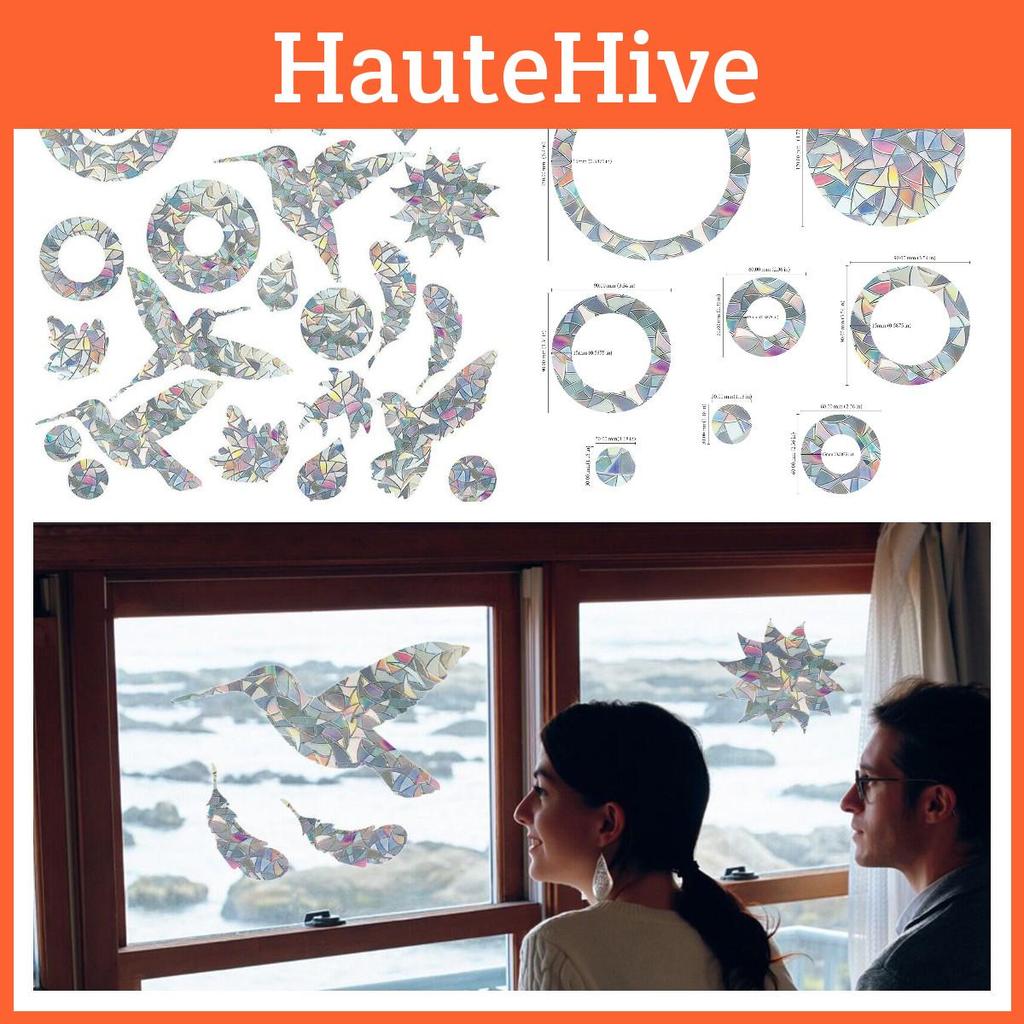 Prism Decals For Window Prevent Bird Strikes