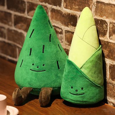 Simulated Plant Pine Throw Pillow Plush Toy Doll Bamboo Shoot Doll Children's Rag Doll Kindergarten Early Education Props