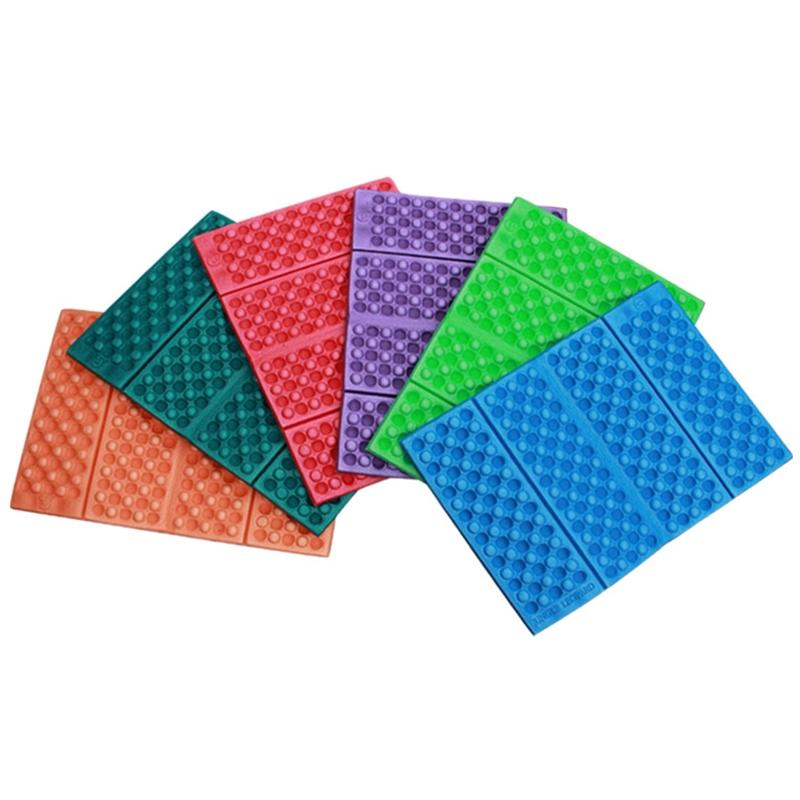Foldable Folding Outdoor Camping Mat Seat Moisture Proof Cushion Travel-Friendly Water-Resistant Foam Pads Yoga Chair Picnic Beach  Practical Use