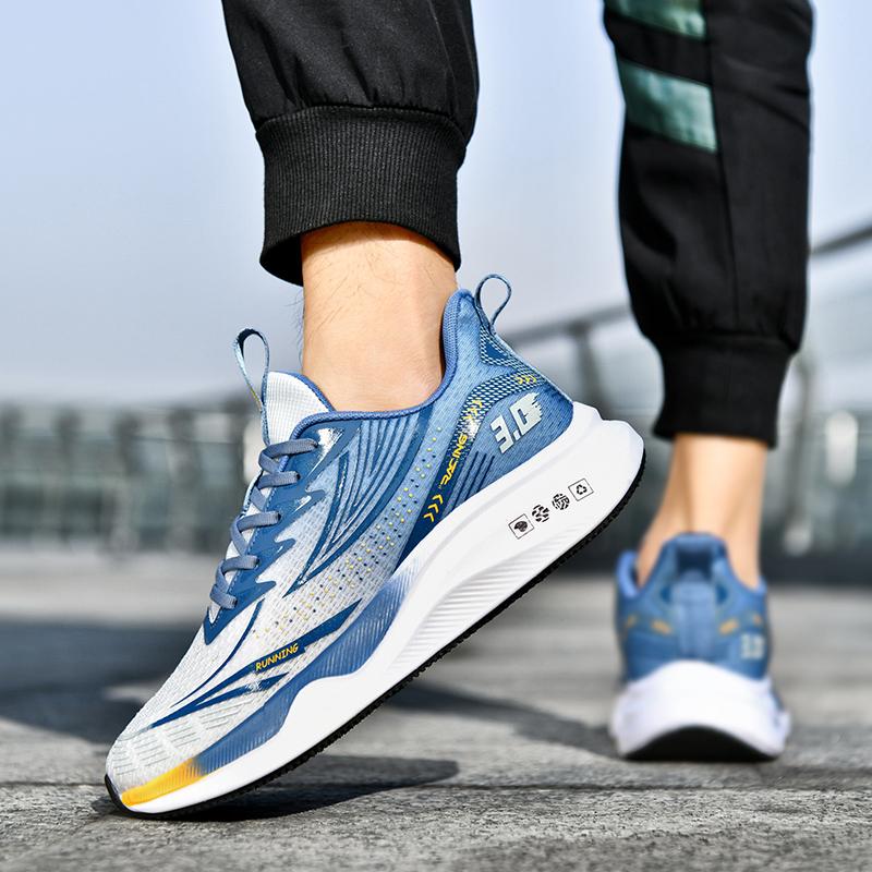 INS Carbon Plate Marathon Men Running Sports Shoes Air Cushion Lightweight Women Athletic Gym Sneakers Tenis Masculino Footwear