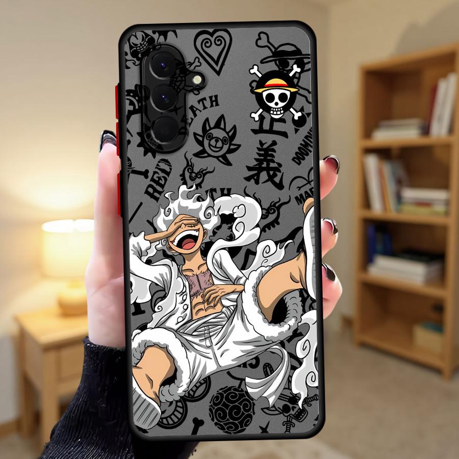 Phone Cover Case for Samsung Galaxy A52S A72 A16 A15 A56 A55 A73 A33 A17 A52 A54 A35 A34 A36 A14 A23 A53 One Pieces Anime